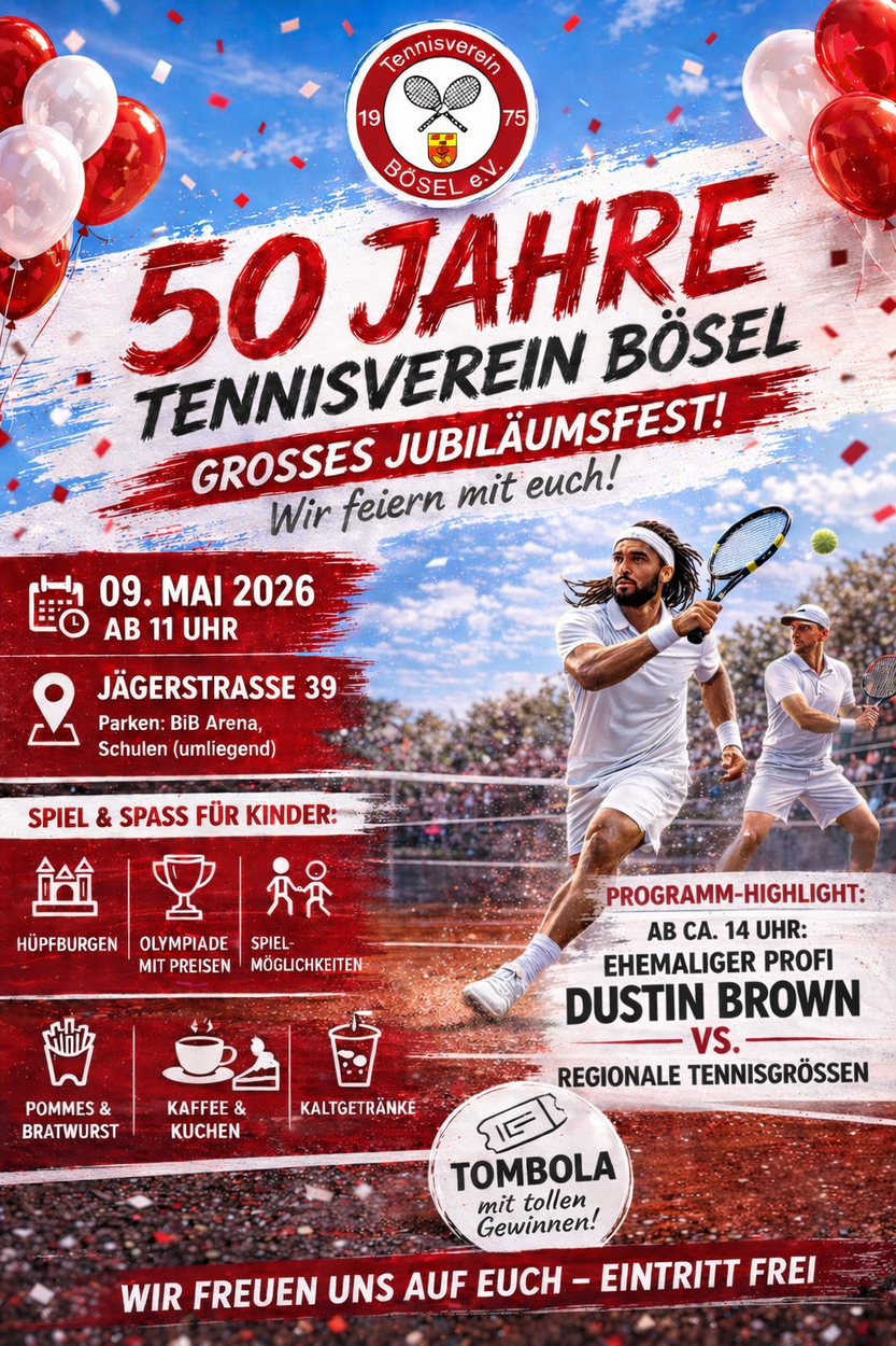 50 JAHRE TENNISVEREIN BÖSEL 